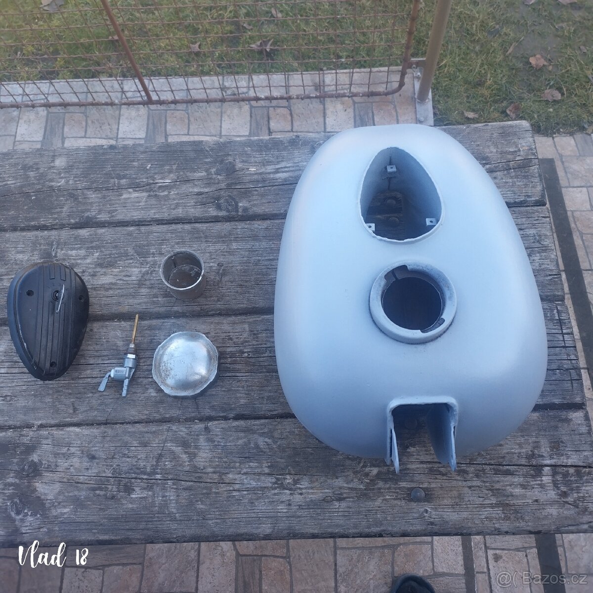 Jawa ČZ nádrž + spínací skříňka - 8