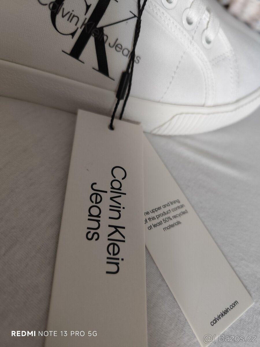 CALVIN KLEIN Jeans biele tenisky - 8