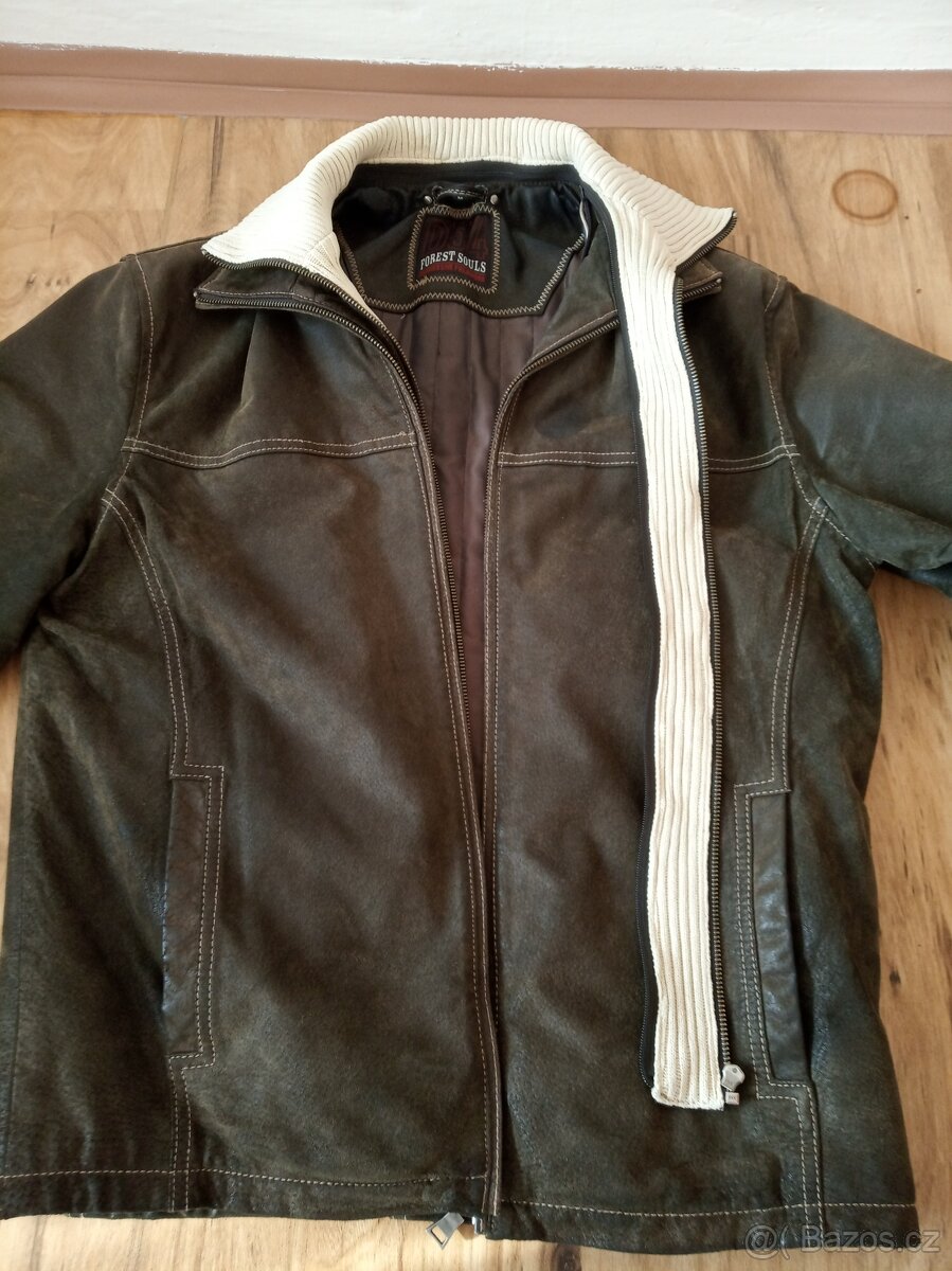 Kožená bunda velikost M - 8