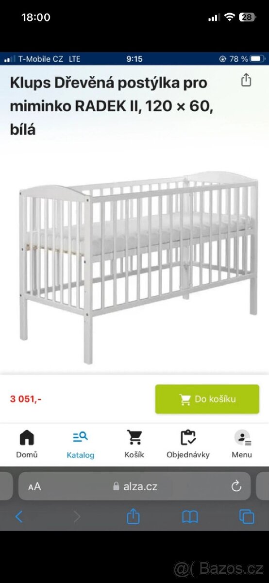 Dětská postýlka Ikea - 8