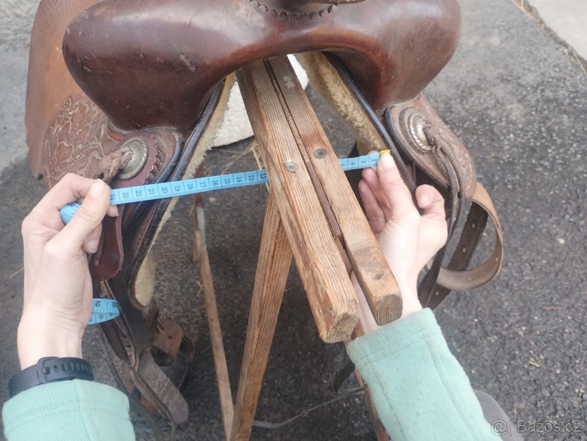 Westernové sedlo Westjack - 8