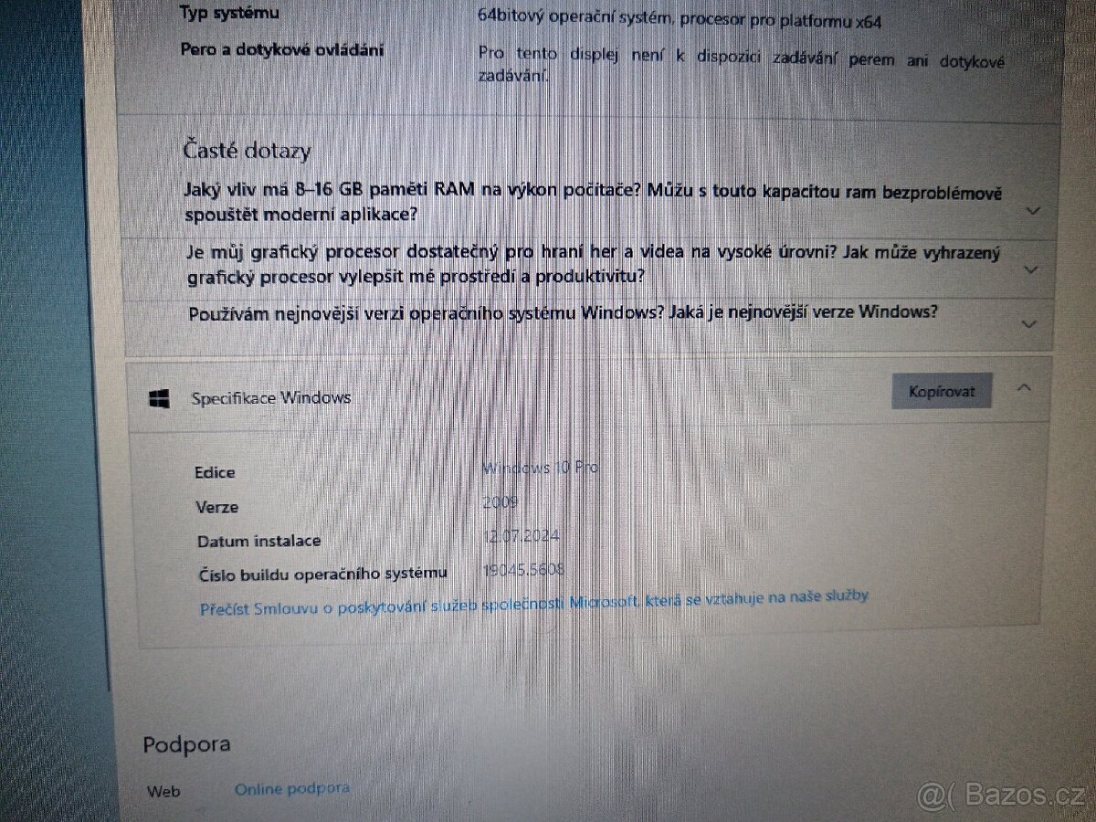 Notebook HP EliteBook 8540w win 10 Pro - 8