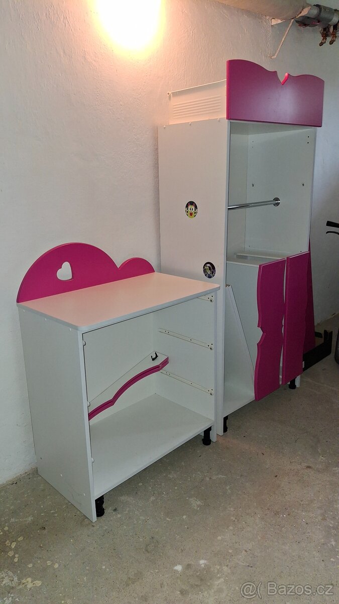 Dětská skříň + komoda, kompletní set - 8
