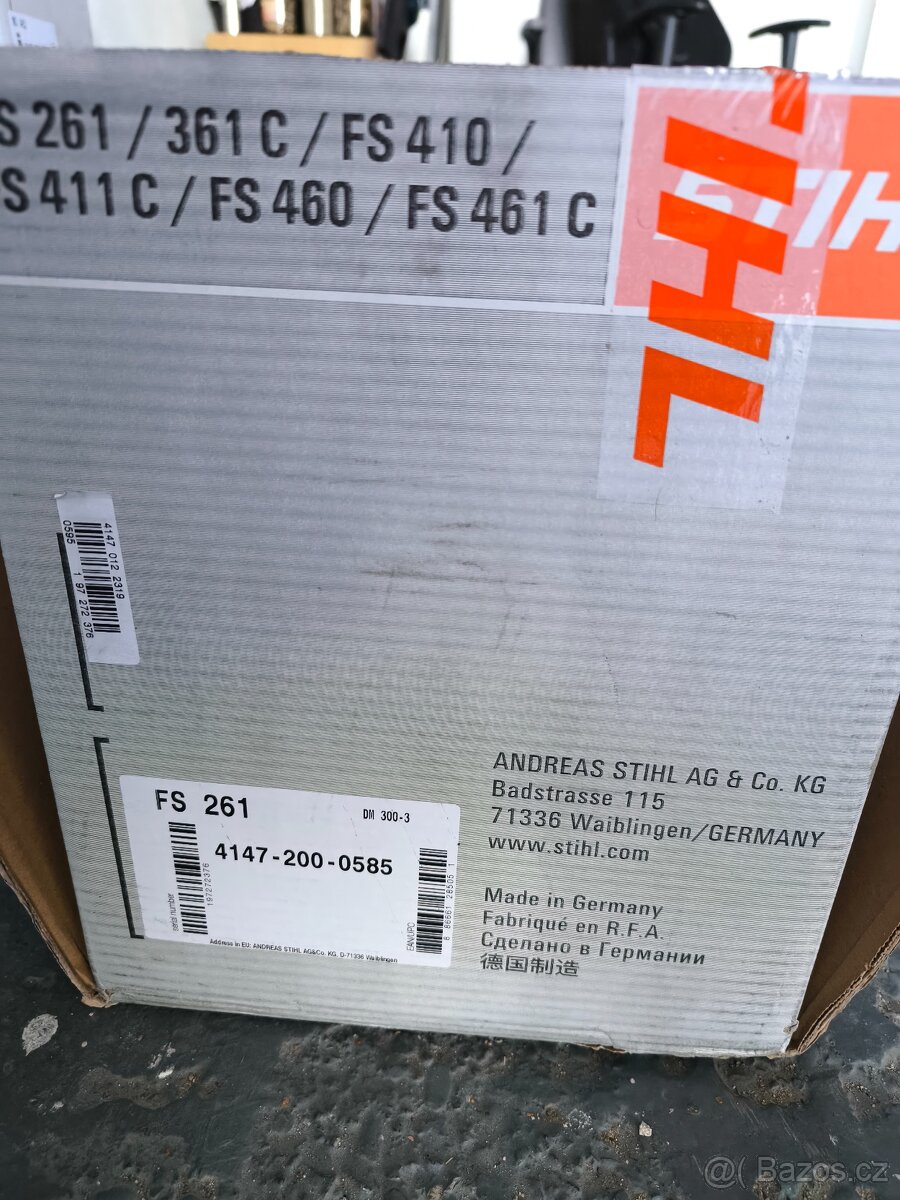 STIHL FS 261 2.0kw, Křovinořez , Nový - 8