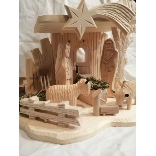 Dřevěný betlém 14D3 - 8