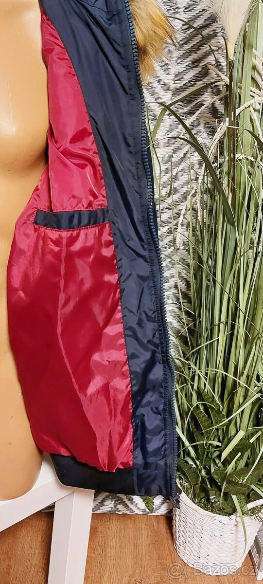 PÁNSKÁ ZIMNÍ PROŠÍVANÁ BOMBER BUNDA - velikost XL - 8