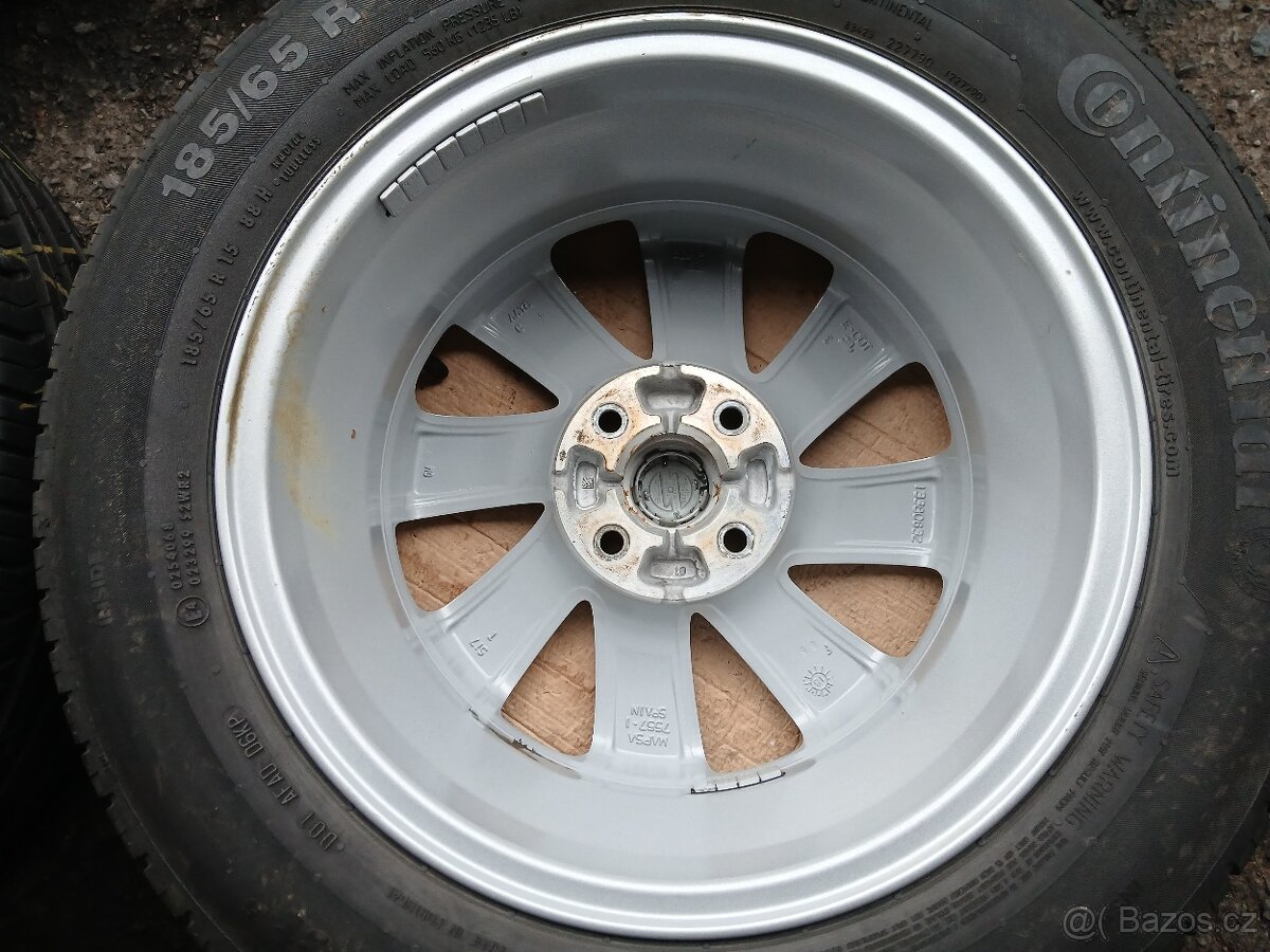 P- Sada Orig ALU kol Opel 185/65R15 letní - 8