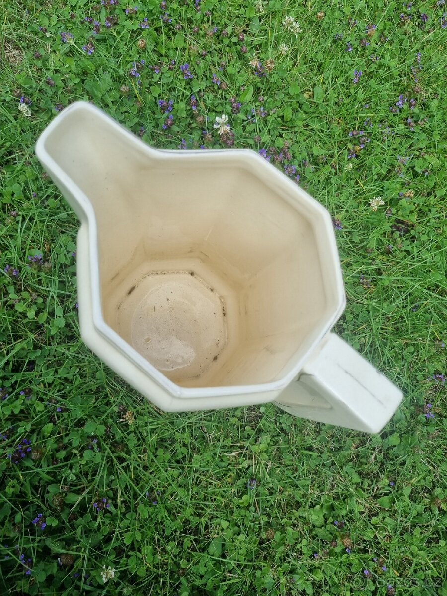 Starý porcelánový džbán - 8