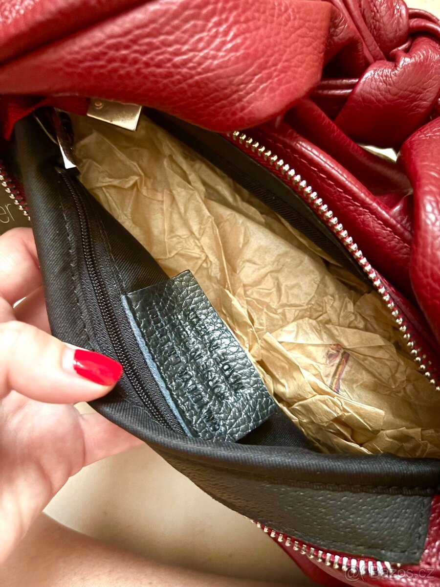 BLAIRE NOVÁ kožená kabelka do ruky, crossbody - 8