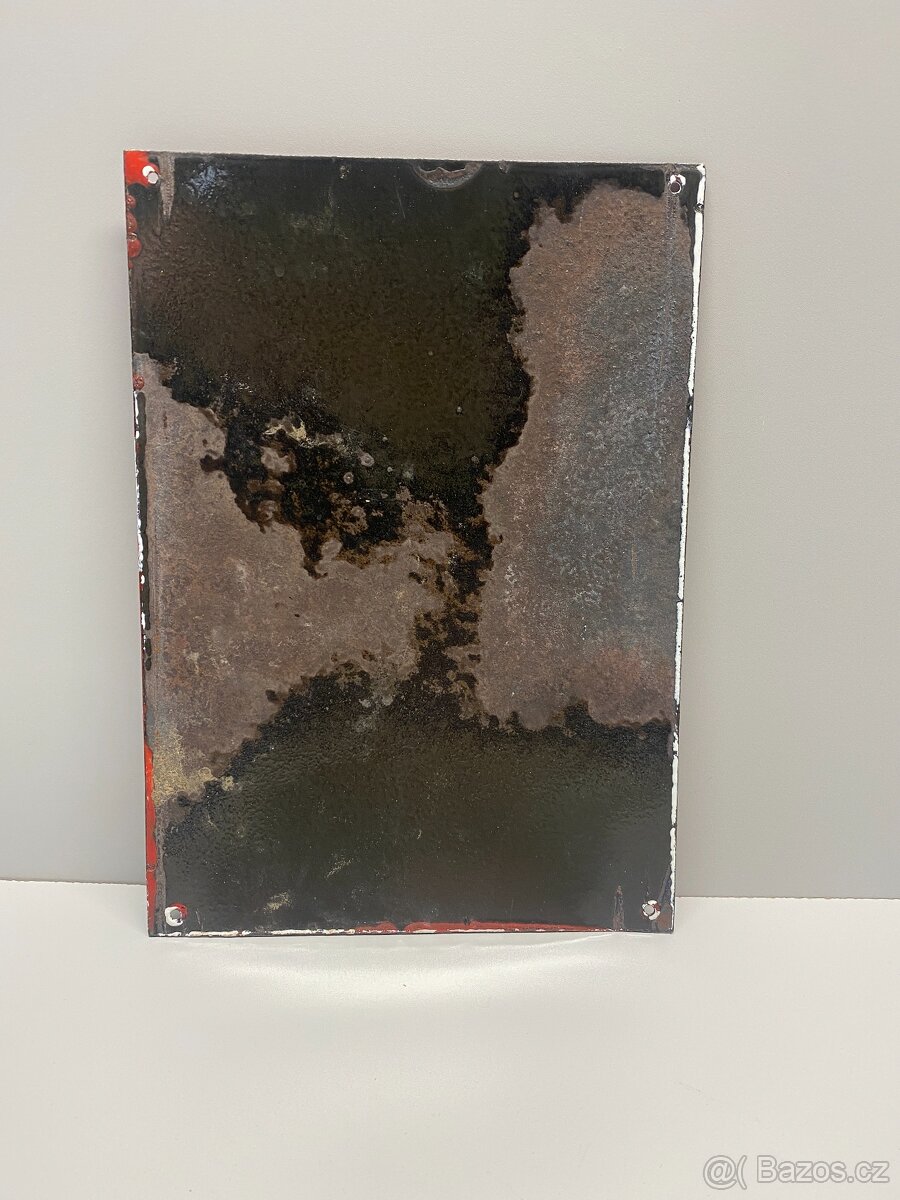 smaltovaná cedule požární nářadí cedule smalt tabule - 8