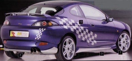 Ford Puma Boční Prahy MS Design - 8