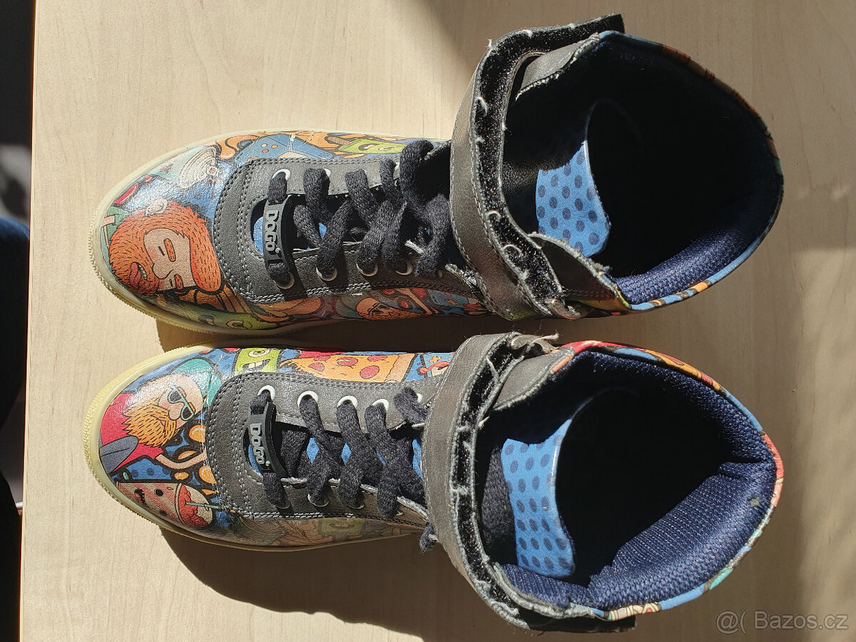 DÍVČÍ KOTNÍČKOVÉ BOTY DOGO VEL 36 S OBRÁZKY - 8