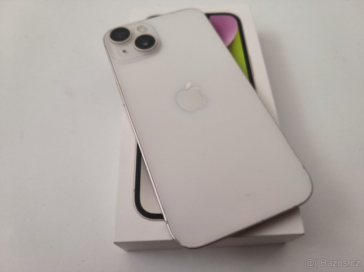 apple iphone 14 128gb Starlight 100% Batéria - 8