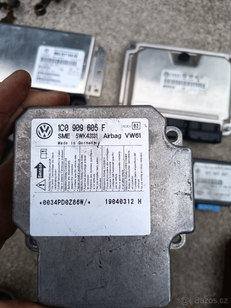 Řídící jednotky - moduly Superb 1 - 8