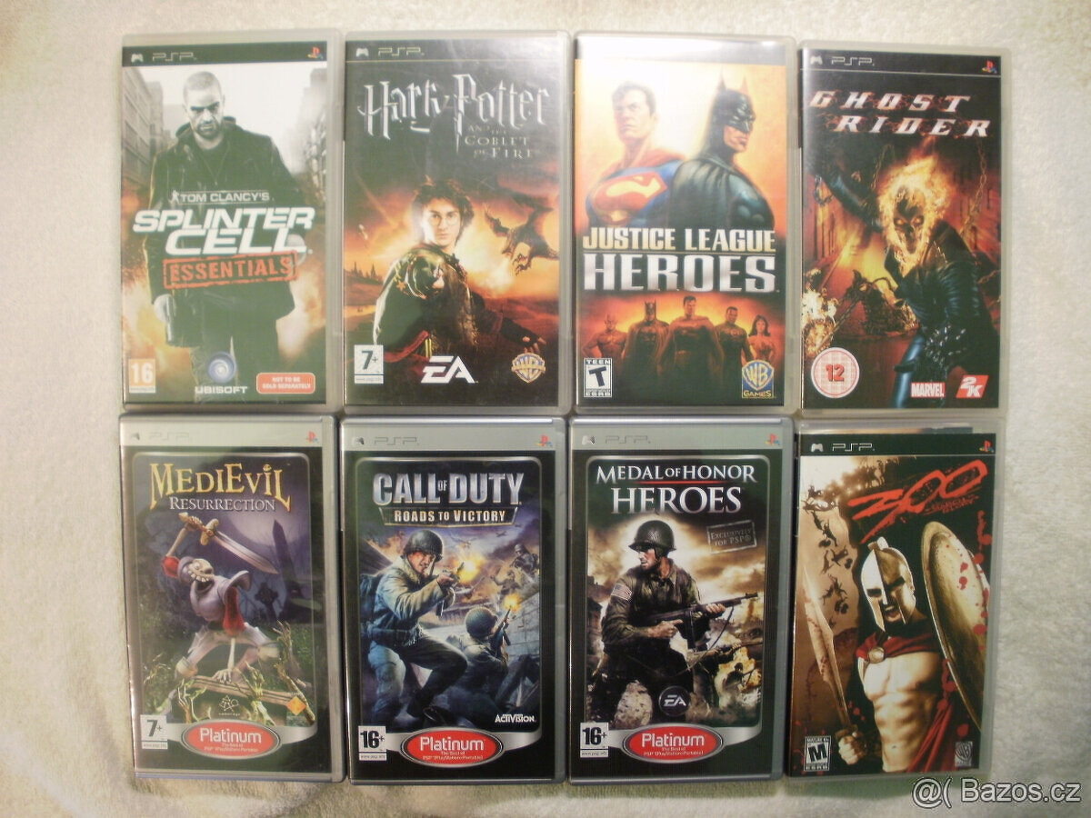 Hry na Playstation Portable - PSP - Použité - Ceny v textu - 8