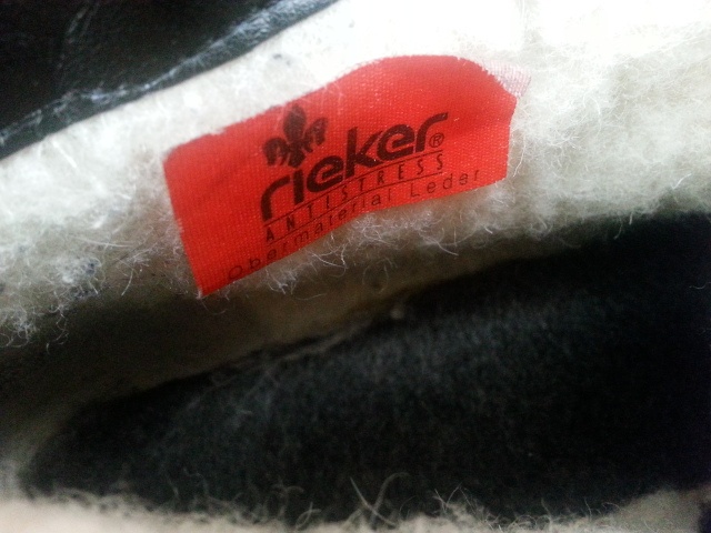 Dámské kožené boty zn. RIEKER (vel. 41, délka stélky 250mm) - 8