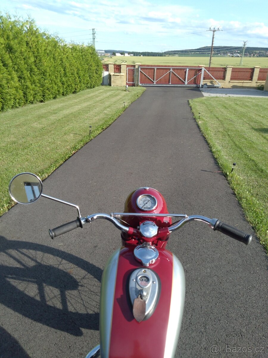 Jawa 250 pérák sixday - 8