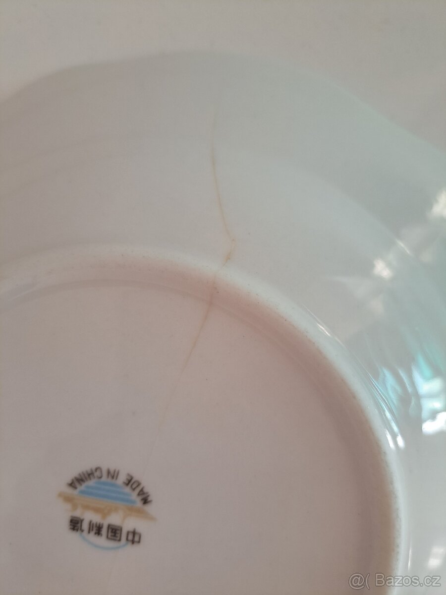 Retro talíře - Děti na kole - 8