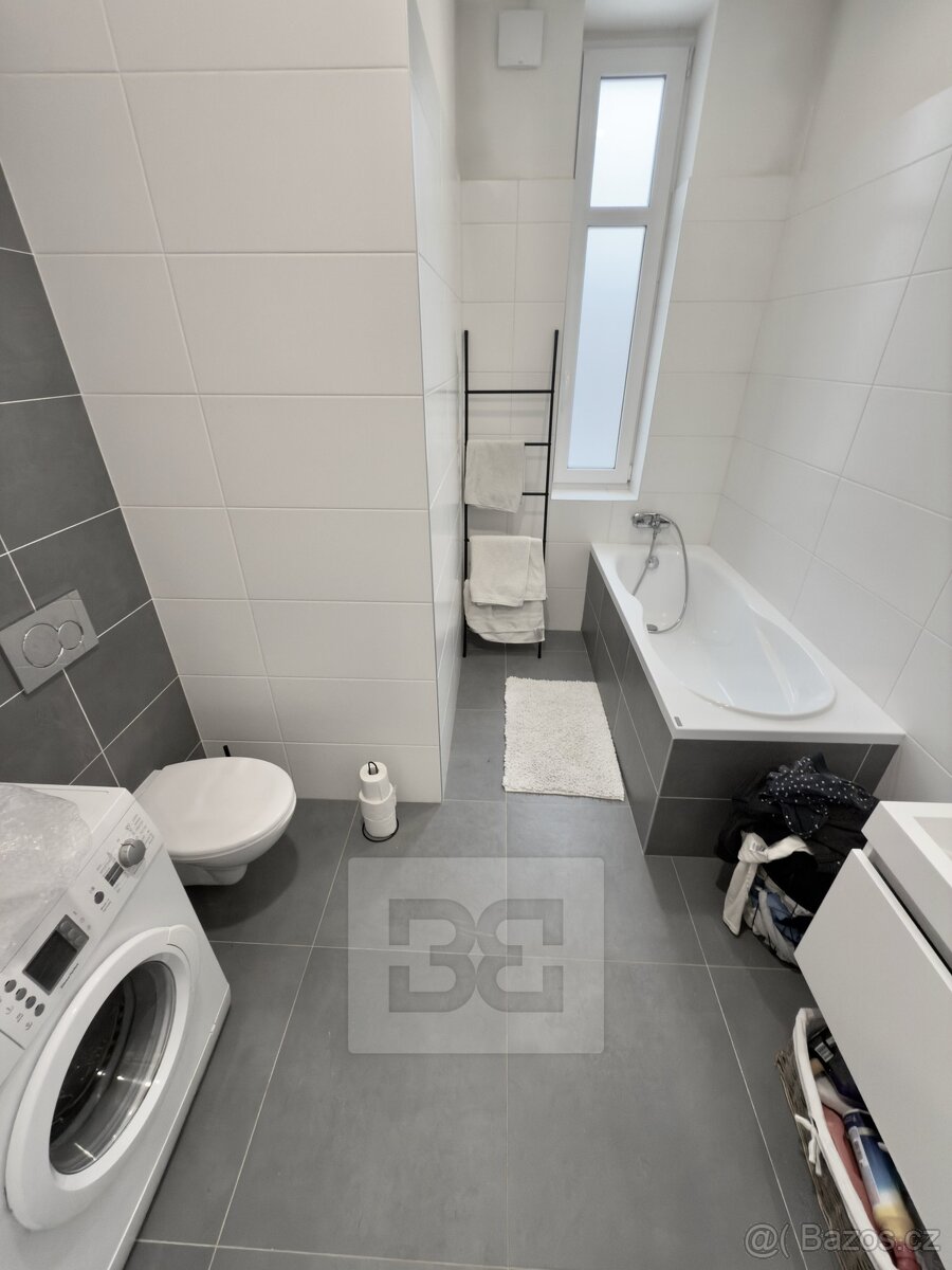 Pronájem bytu 1+1 45 m², se zahradou 100 m² - Mělník - 8