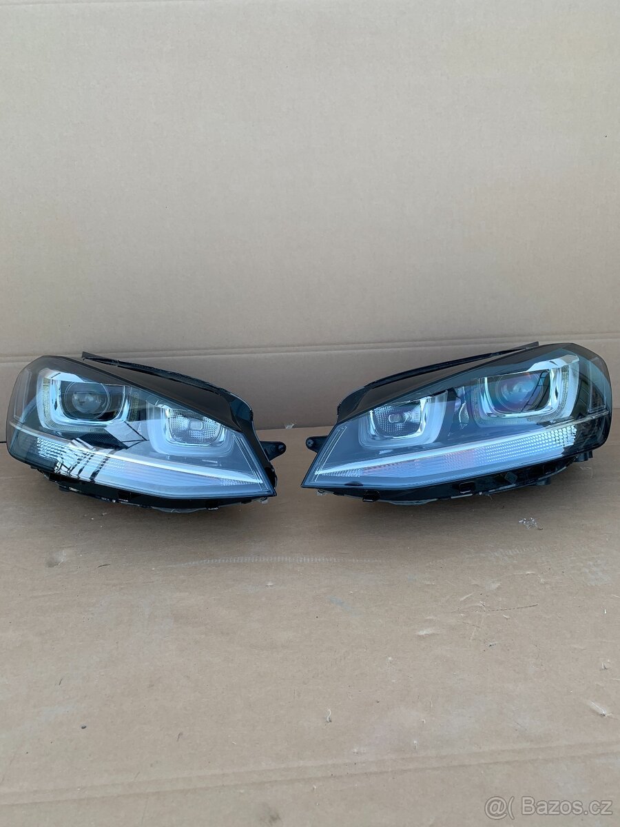 xenony vw golf 7 pravy levy BezLED, LED normal, LED Dynamic - 8