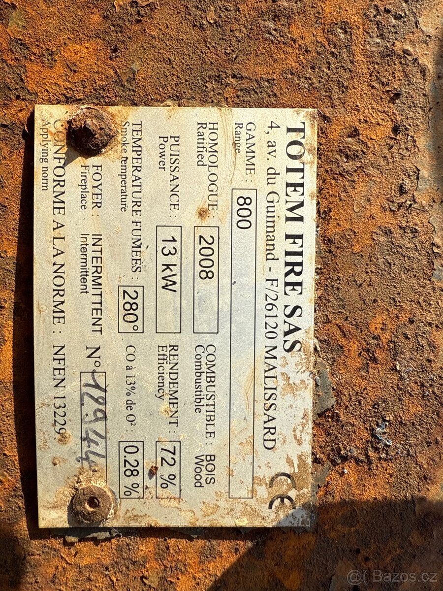 Rohové krbové kamna - 8