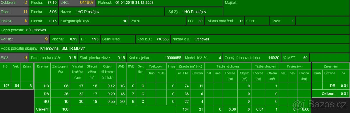 Prodej lesního pozemku v k.ú. Otinoves - 8