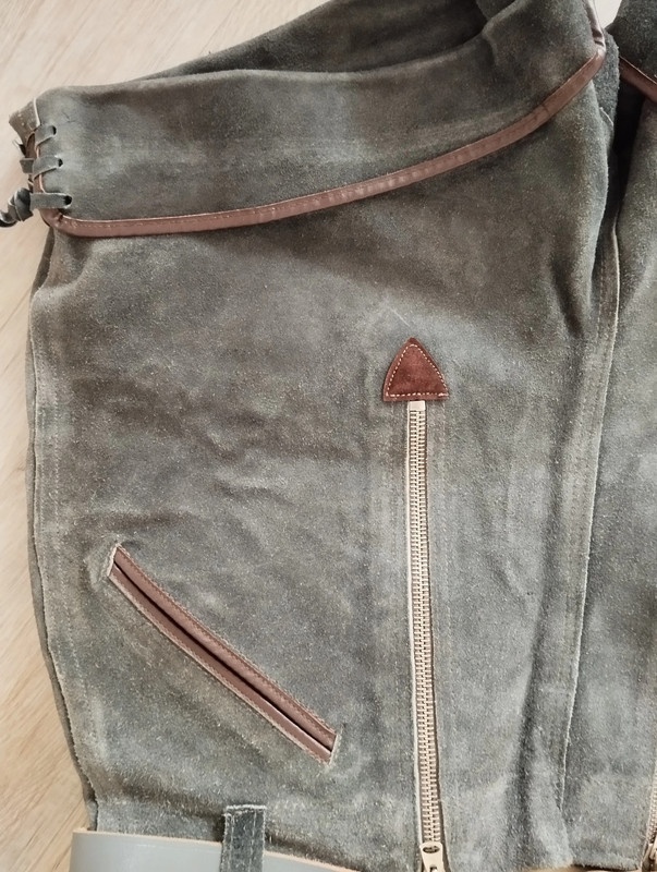 Kožené kalhoty NOVÉ, vel. 50 - 8