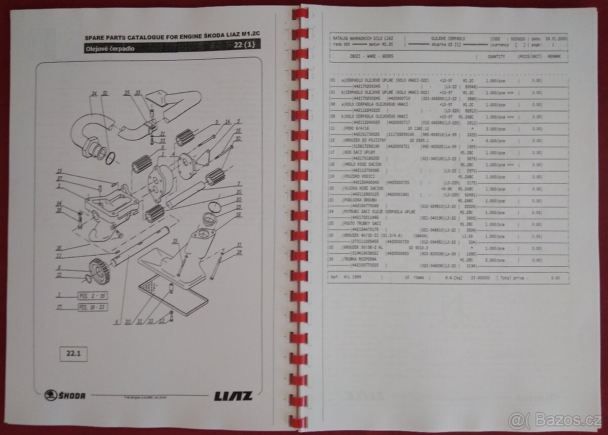 PŘÍRUČKY LIAZ 300 - 8