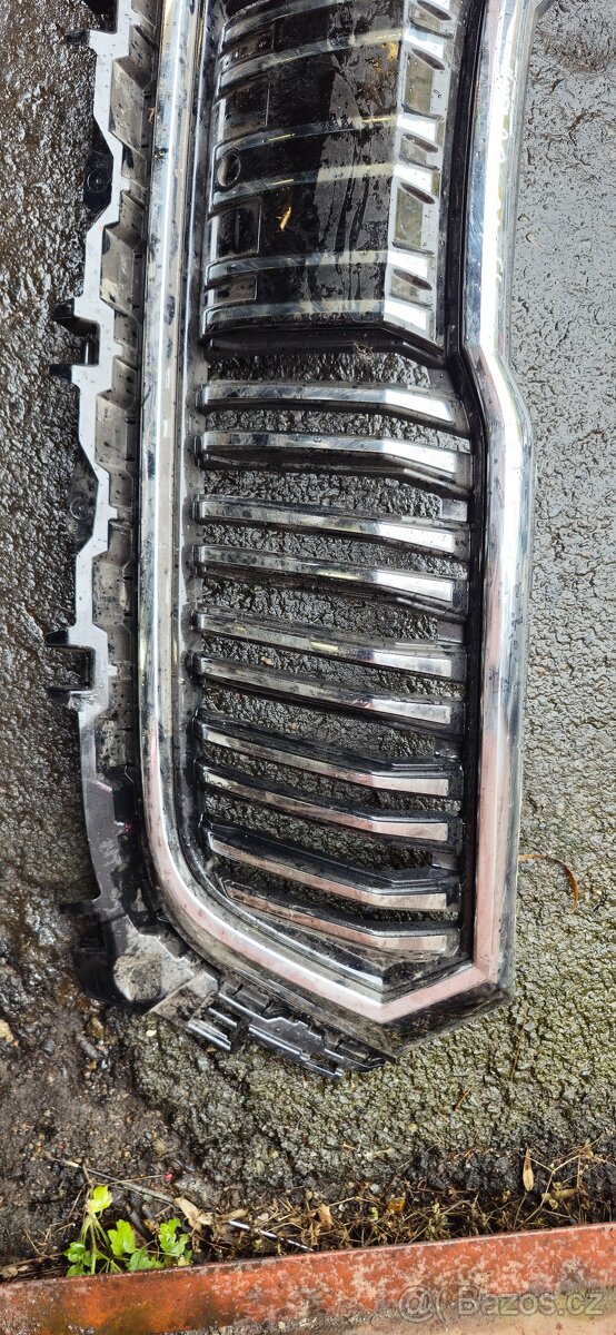 Maska mrizka chladice skoda kodiaq RS facelift - 8