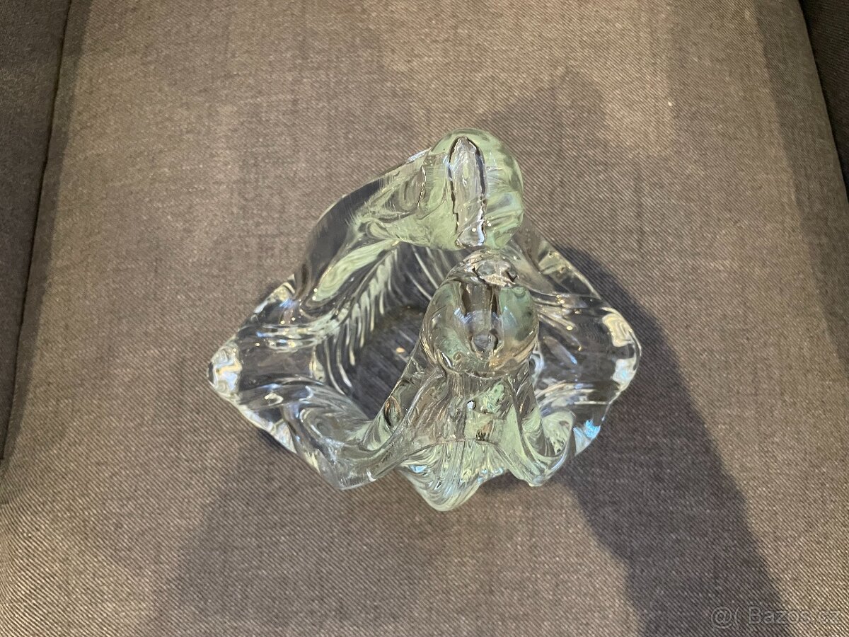 Plastika z foukaného skla Rudolfova huť - 8