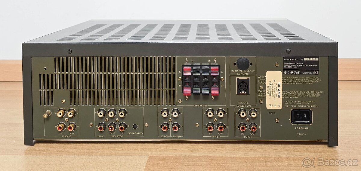 ReVox zostava ( Zosilnovac + Fm tuner + DO ) - 8