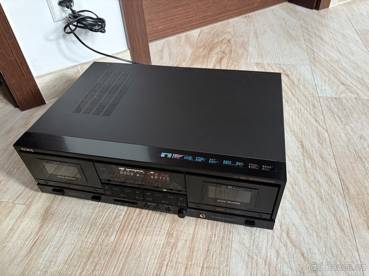 Aiwa AD-WX999 stereo double cassette deck vč DO - 8