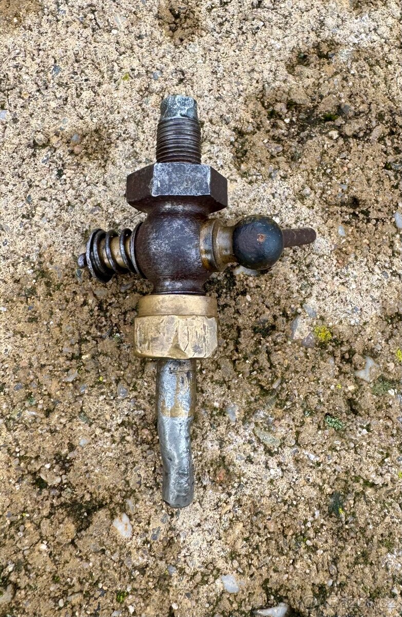 Jawa perak FJ, special, robot - palivový ventil - 8