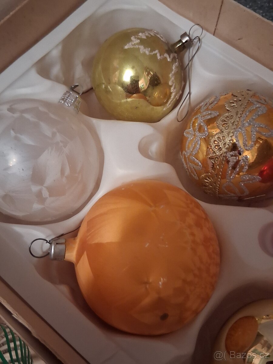 Retro vánoční ozdoby 22ks - 8