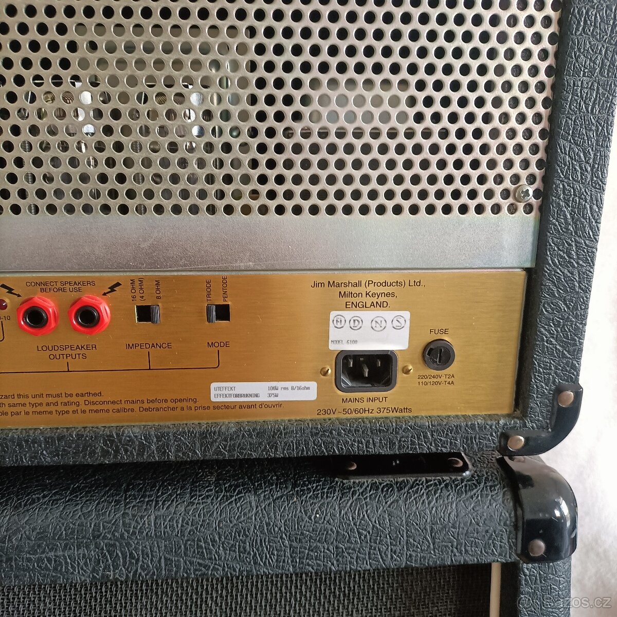 Marshall 6100 30th Anniversary – 100W – TOP STAV - 8