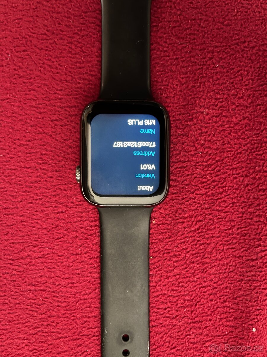 M16 Plus Smart watch chytre hodinky magneticke kovové - 8