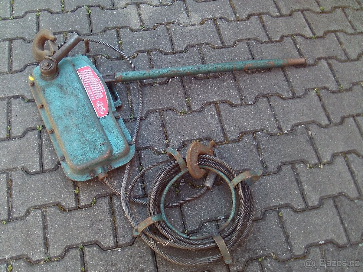 Lanový zvedák - 8