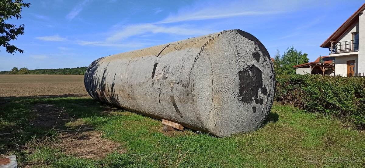 Ocelová/železná nádrž na vodu 50 m3 kubíků , 50000l - 8