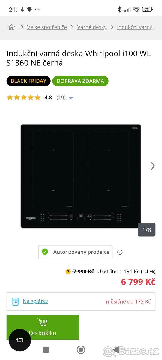 Myčka,Lednička, Indukční deska,Trouba - 8