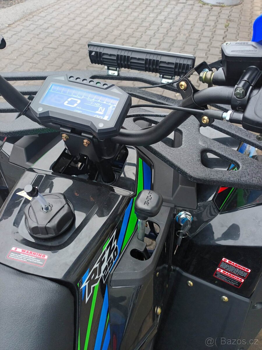 Čtyřkolka APOLLO RFZ 250 modrá - 8