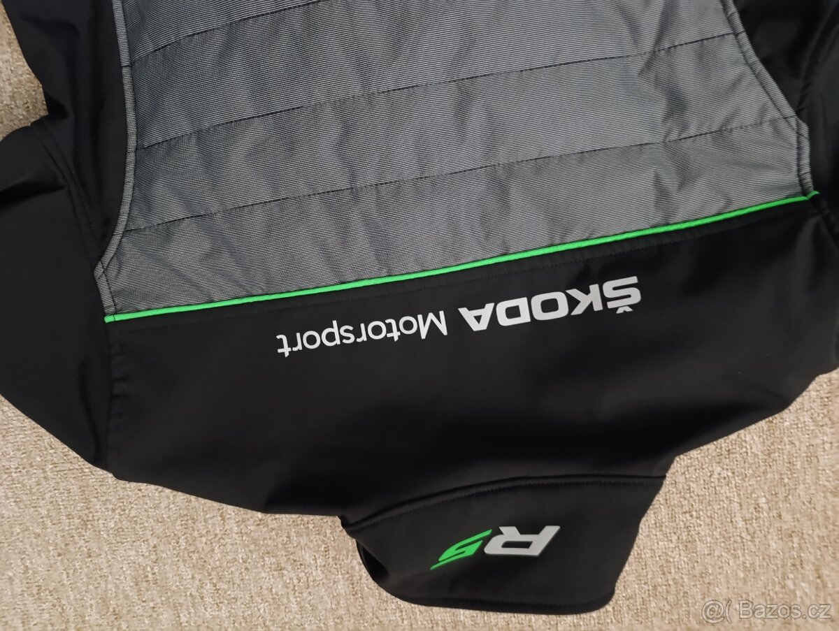 Pánská zateplená bunda zn. Škoda RS Motorsport vel. L - 8