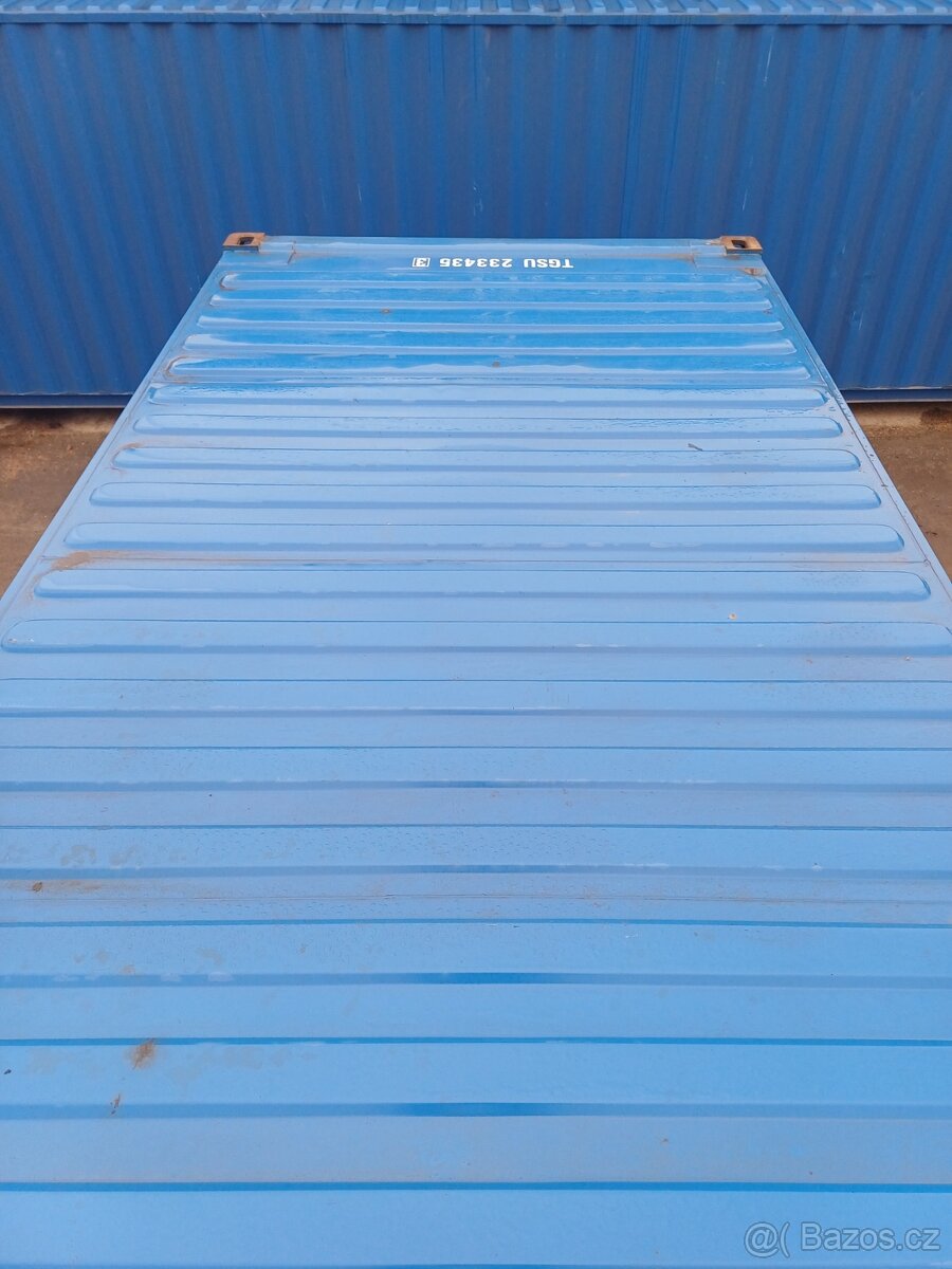 Lodní kontejner 20´ zánovní, RAL 5010 - 8