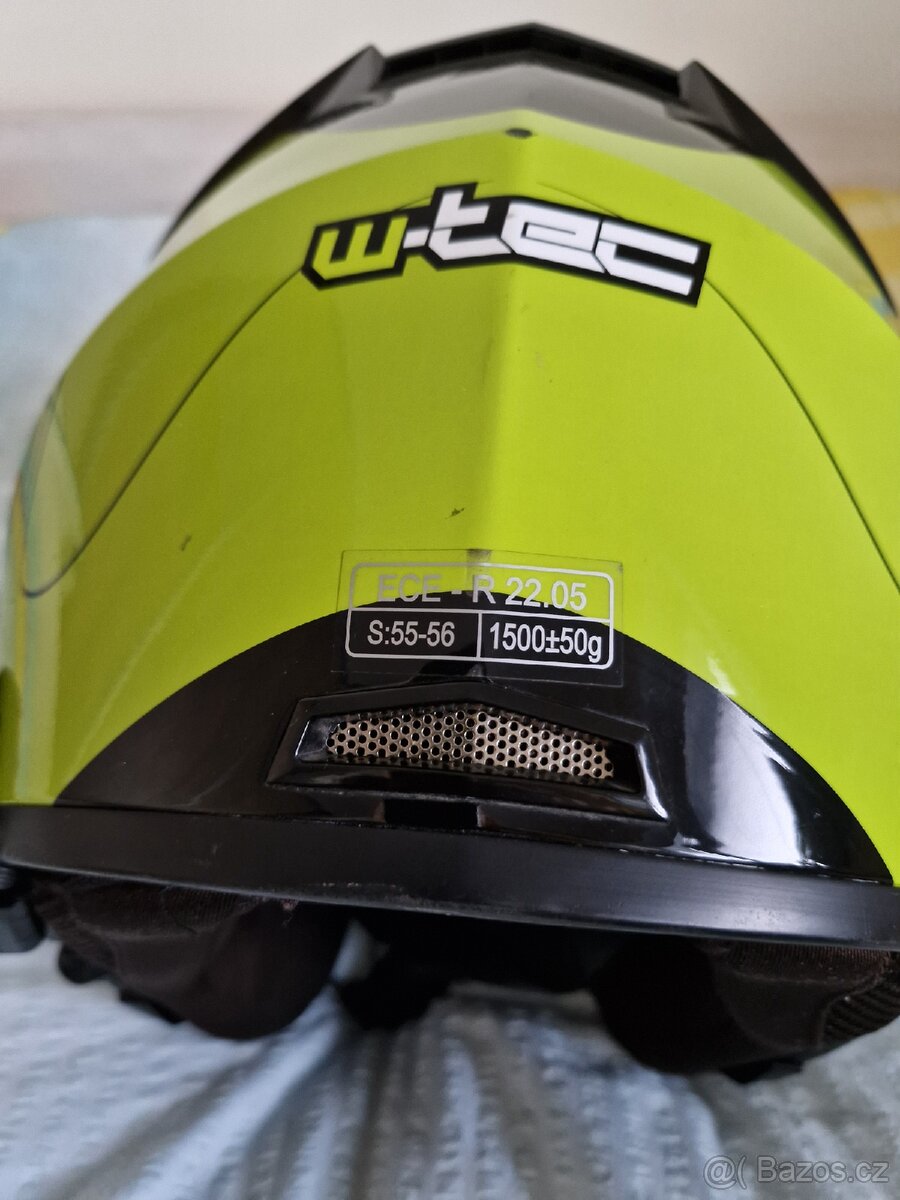 Integrální helma W-TEC, vel. S 55-56, intercom - 8
