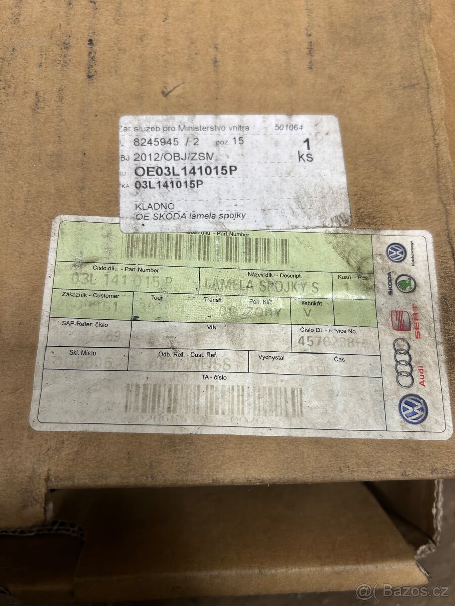 Spojka Octavia 2 1.9tdi 77 kw - 8