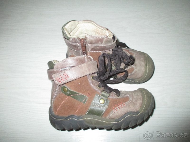 Celoroční celokožené kotníkové SUPERFIT vel.27- stélka 17,5 - 8