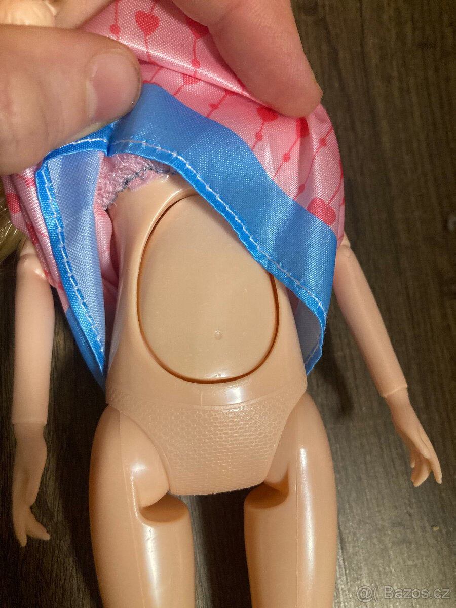 těhotná panenka barbie+ken+doplňky+kočárek - 8