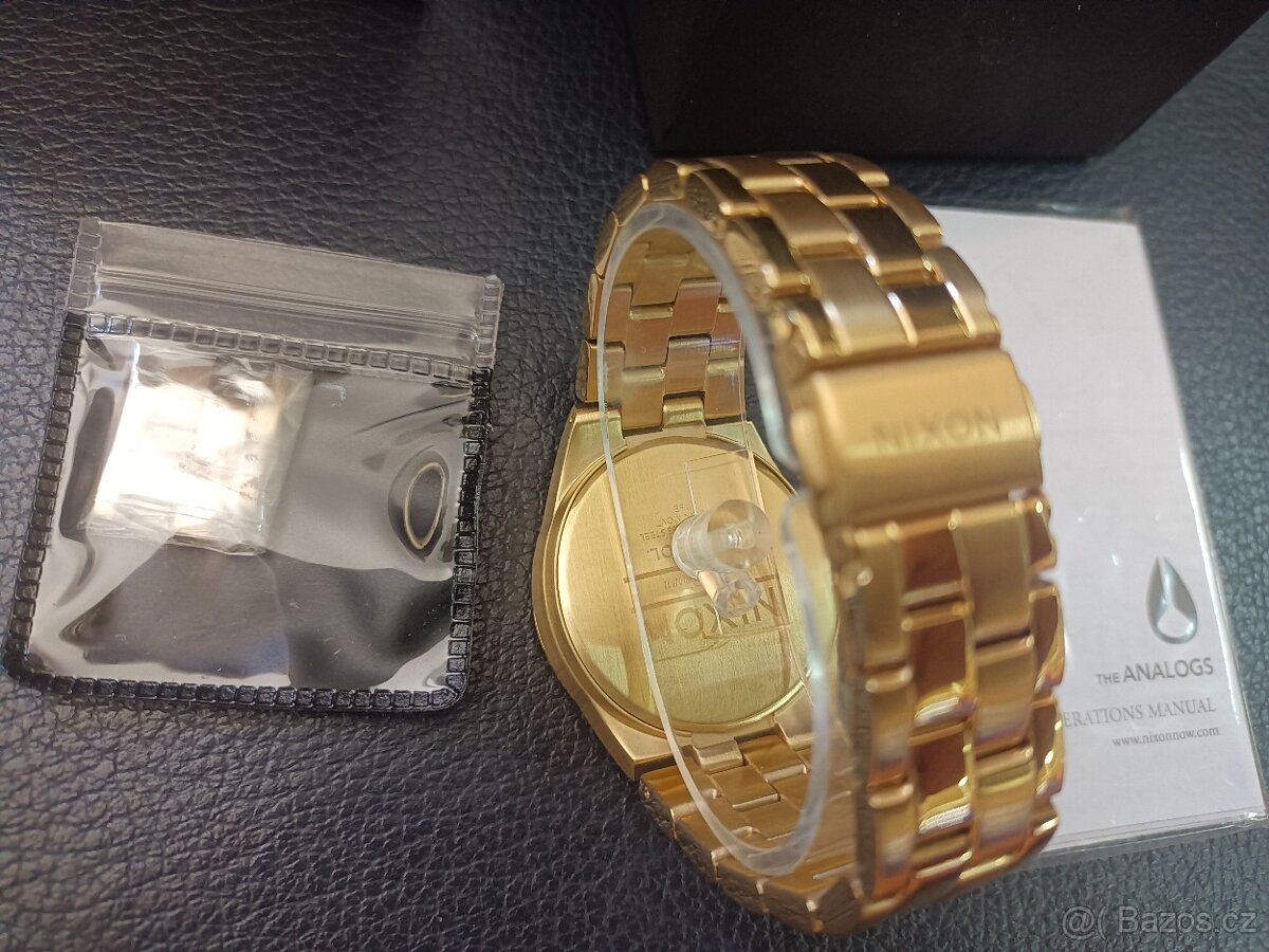 Dámské hodinky Nixon Idol Light Gold/Pink - 8