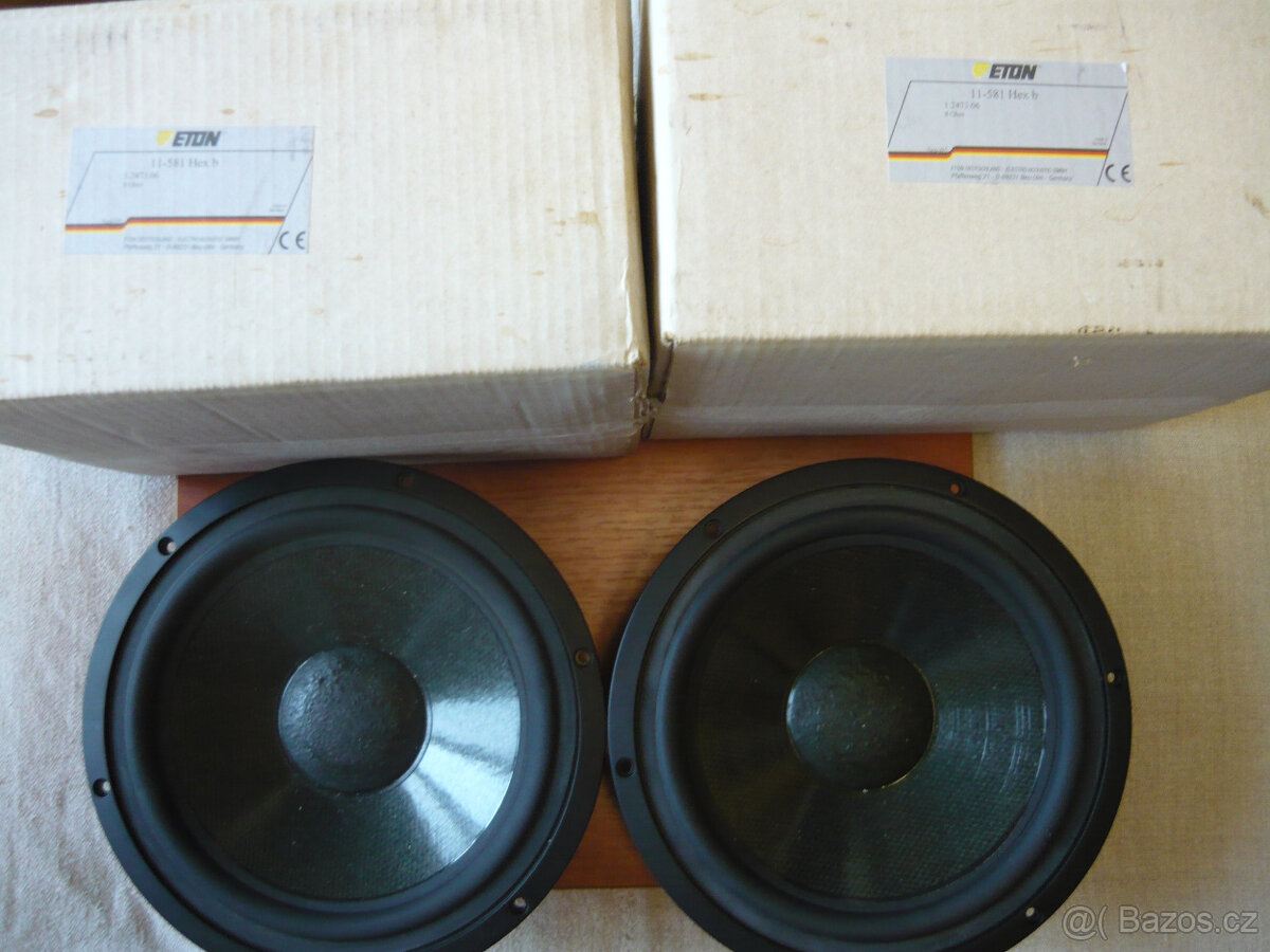 reprá 11" , ETON 28cm, +2 reproboxy cca 60 L - 8