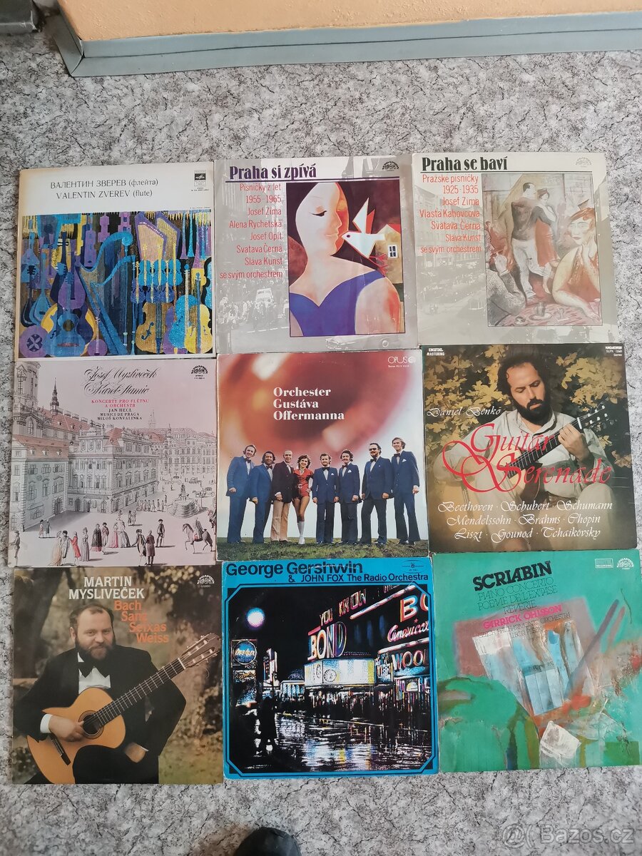 Množství LP desek 72ks - 8