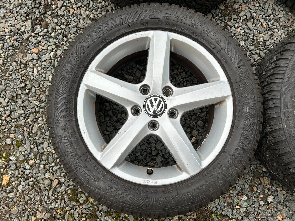 Alu orig zimní sada VW Aspen 5x112 6J ET48 205/55 R16 - 8